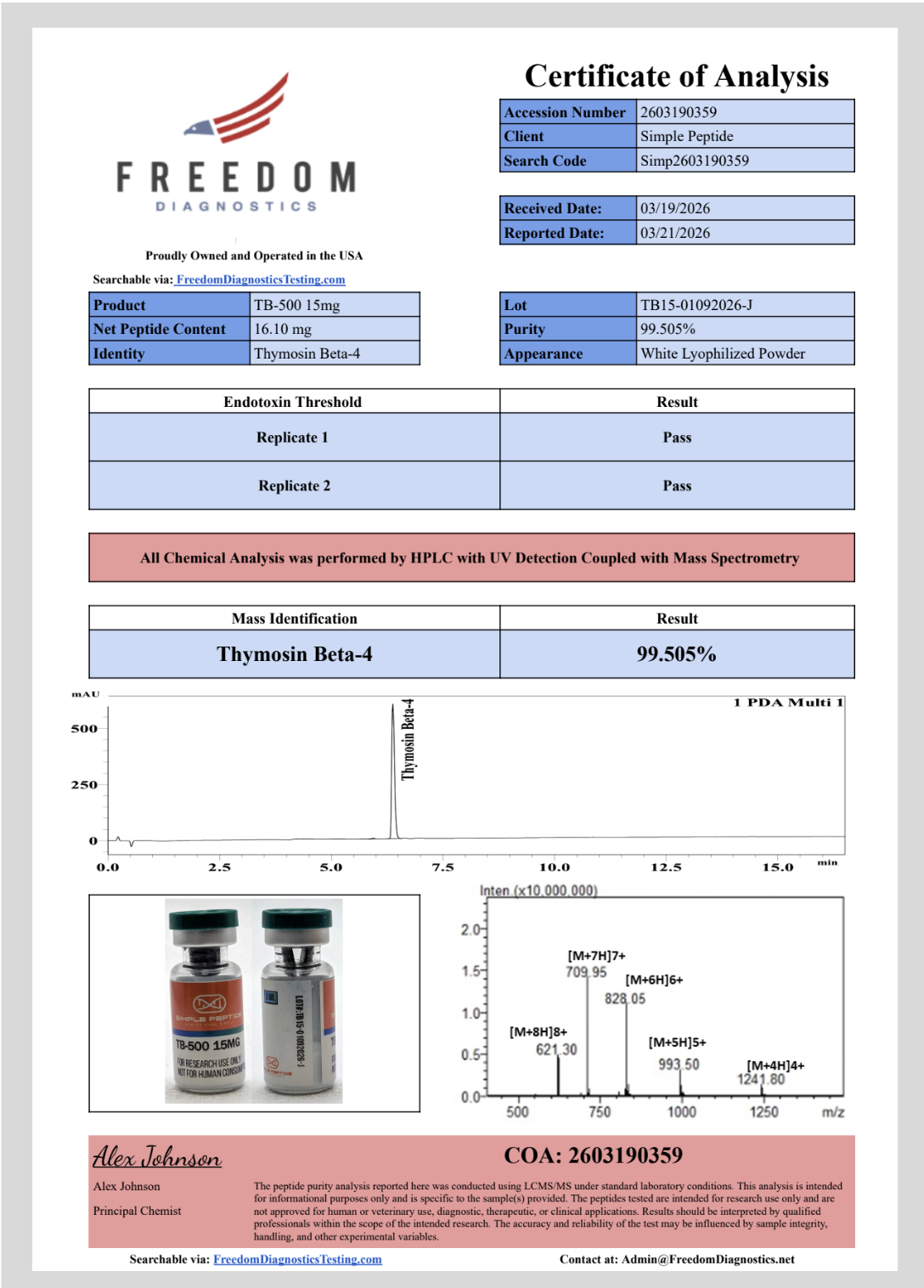 TB-500 (Thymosin Beta-4) - Image 2
