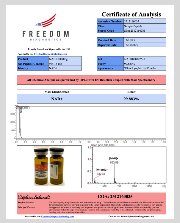 NAD+ (500MG & 1000MG) - Image 5