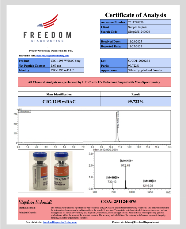 CJC-1295 w/ DAC 5MG - Image 4